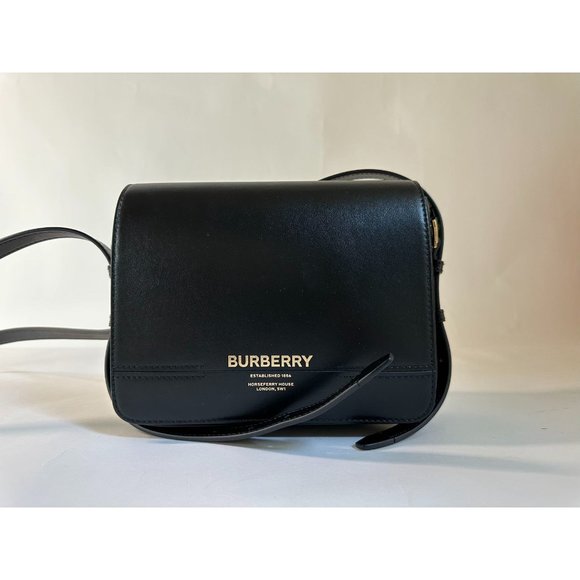 BURBERRY GRACE SHOULDER BAG BLACK - Picture 2 of 12